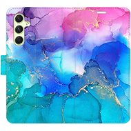 iSaprio flip case BluePink Paint for Samsung Galaxy A54 5G - Phone Cover