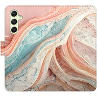 iSaprio flip pouzdro Colour Marble pro Samsung Galaxy A54 5G - Phone Cover