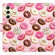 iSaprio flip pouzdro Donuts Pattern 03 pro Samsung Galaxy A54 5G - Phone Cover