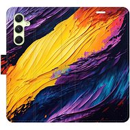 iSaprio flip pouzdro Fire Paint pro Samsung Galaxy A54 5G - Phone Cover