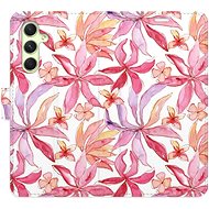 iSaprio flip pouzdro Flower Pattern 10 pro Samsung Galaxy A54 5G - Phone Cover