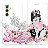iSaprio flip pouzdro Girl with bubble pro Samsung Galaxy A54 5G - Phone Cover