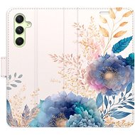 iSaprio flip pouzdro Ornamental Flowers 03 pro Samsung Galaxy A54 5G - Phone Cover