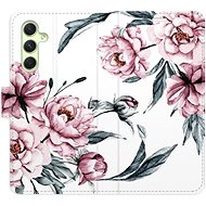 iSaprio flip pouzdro Pink Flowers pro Samsung Galaxy A54 5G - Phone Cover