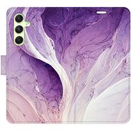 iSaprio flip pouzdro Purple Paint pro Samsung Galaxy A54 5G - Phone Cover
