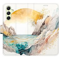 iSaprio flip pouzdro Winter in the Mountains pro Samsung Galaxy A54 5G - Phone Cover