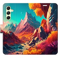 iSaprio flip case Colorful Mountains for Samsung Galaxy A54 5G - Phone Cover