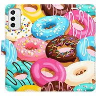 iSaprio flip pouzdro Donuts Pattern 02 pro Samsung Galaxy M52 5G - Phone Cover