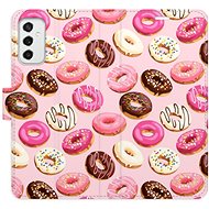 iSaprio flip pouzdro Donuts Pattern 03 pro Samsung Galaxy M52 5G - Phone Cover