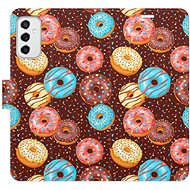iSaprio flip pouzdro Donuts Pattern pro Samsung Galaxy M52 5G - Phone Cover