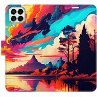 iSaprio flip pouzdro Colorful Mountains 02 pro Samsung Galaxy M53 5G - Phone Cover