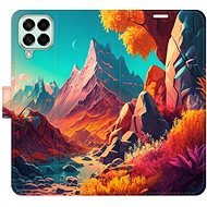 iSaprio flip puzdro Colorful Mountains pre Samsung Galaxy M53 5G - Kryt na mobil