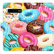 iSaprio flip pouzdro Donuts Pattern 02 pro Samsung Galaxy S10 - Phone Cover