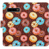 iSaprio flip pouzdro Donuts Pattern pro Samsung Galaxy S10 - Phone Cover