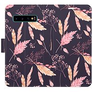 iSaprio flip pouzdro Ornamental Flowers 02 pro Samsung Galaxy S10 - Phone Cover