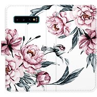 iSaprio flip pouzdro Pink Flowers pro Samsung Galaxy S10 - Phone Cover