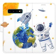 iSaprio flip pouzdro Space 06 pro Samsung Galaxy S10 - Phone Cover