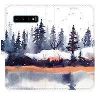 iSaprio flip case Winter 02 for Samsung Galaxy S10 - Phone Cover