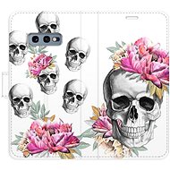 iSaprio flip case Crazy Skull for Samsung Galaxy S10e - Phone Cover