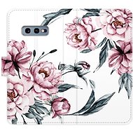 iSaprio flip case Pink Flowers for Samsung Galaxy S10e - Phone Cover