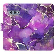 iSaprio flip case Purple Marble for Samsung Galaxy S10e - Phone Cover