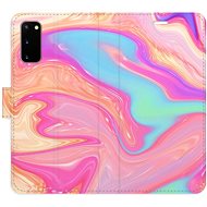 iSaprio flip pouzdro Abstract Paint 07 pro Samsung Galaxy S20 - Phone Cover