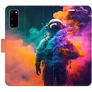 iSaprio flip pouzdro Astronaut in Colours 02 pro Samsung Galaxy S20 - Phone Cover