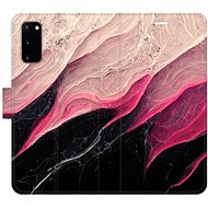 iSaprio flip pouzdro BlackPink Marble pro Samsung Galaxy S20 - Phone Cover