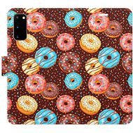 iSaprio flip pouzdro Donuts Pattern pro Samsung Galaxy S20 - Phone Cover