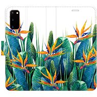 iSaprio flip pouzdro Exotic Flowers 02 pro Samsung Galaxy S20 - Phone Cover
