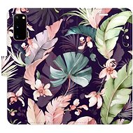 iSaprio flip pouzdro Flower Pattern 08 pro Samsung Galaxy S20 - Phone Cover