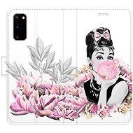 iSaprio flip pouzdro Girl with bubble pro Samsung Galaxy S20 - Phone Cover