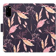 iSaprio flip pouzdro Ornamental Flowers 02 pro Samsung Galaxy S20 - Phone Cover