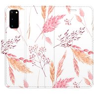 iSaprio flip pouzdro Ornamental Flowers pro Samsung Galaxy S20 - Phone Cover