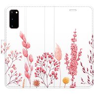 iSaprio flip pouzdro Pink Flowers 03 pro Samsung Galaxy S20 - Phone Cover