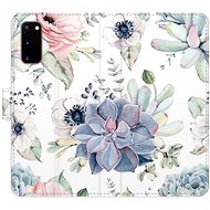 iSaprio flip case Succulents for Samsung Galaxy S20 - Phone Cover