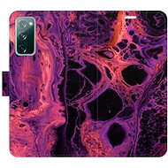 iSaprio flip pouzdro Abstract Dark 02 pro Samsung Galaxy S20 FE - Phone Cover