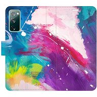 iSaprio flip case Abstract Paint 05 for Samsung Galaxy S20 FE - Phone Cover