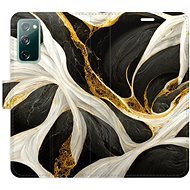 iSaprio flip pouzdro BlackGold Marble pro Samsung Galaxy S20 FE - Phone Cover