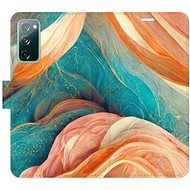 iSaprio flip pouzdro Blue and Orange pro Samsung Galaxy S20 FE - Phone Cover