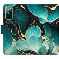 iSaprio flip case Blue Flowers 02 for Samsung Galaxy S20 FE - Phone Cover