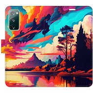 iSaprio flip pouzdro Colorful Mountains 02 pro Samsung Galaxy S20 FE - Phone Cover