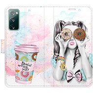 iSaprio flip case Donut Worry Girl for Samsung Galaxy S20 FE - Phone Cover