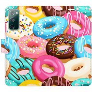 iSaprio flip pouzdro Donuts Pattern 02 pro Samsung Galaxy S20 FE - Phone Cover