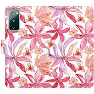 iSaprio flip pouzdro Flower Pattern 10 pro Samsung Galaxy S20 FE - Phone Cover