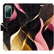 iSaprio flip pouzdro Gold Pink Marble 02 pro Samsung Galaxy S20 FE - Phone Cover