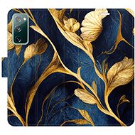 iSaprio flip case GoldBlue for Samsung Galaxy S20 FE - Phone Cover