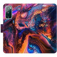 iSaprio flip pouzdro Magical Paint pro Samsung Galaxy S20 FE - Phone Cover