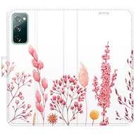 iSaprio flip case Pink Flowers 03 for Samsung Galaxy S20 FE - Phone Cover