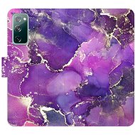 iSaprio flip pouzdro Purple Marble pro Samsung Galaxy S20 FE - Phone Cover